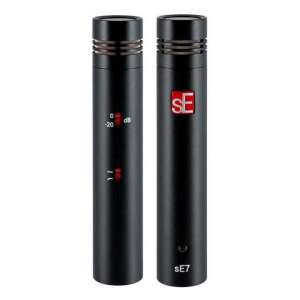 SE Electronics SE7 Matched Pair of Small-Diaphragm Microphones