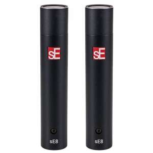 SE Electronics SE8 Omni Small-Diaphragm Condenser Microphones Matched Pair