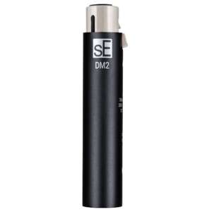 SE Electronics DM2 TNT Black In-Line Microphone Preamp