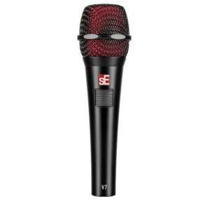 SE Electronics V7 PTT Push to Talk Dynamic Handheld Talkback Microphone