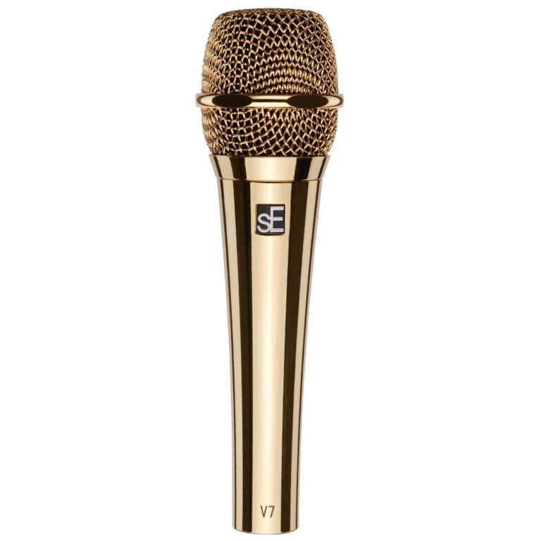 SE Electronics V7 Dynamic Vocal Microphone Gold