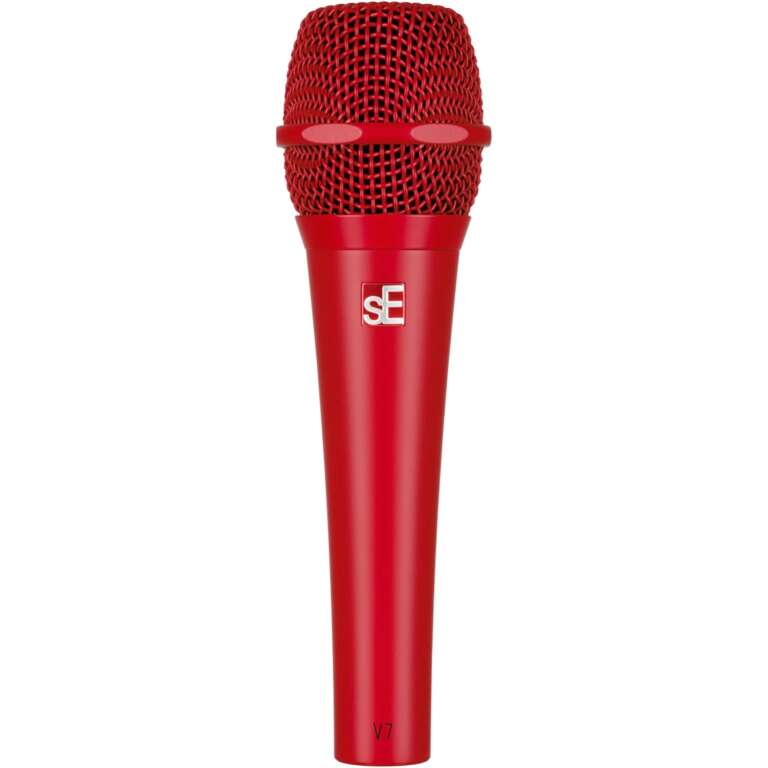 SE Electronics V7 Dynamic Vocal Microphone Red
