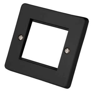Allen & Heath IP1 Faceplate For IP1/IP4 wallplate, EU/UK Black
