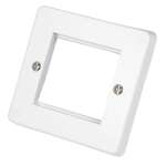 Allen & Heath IP1 Faceplate For IP1/IP4 wallplate, EU/UK White