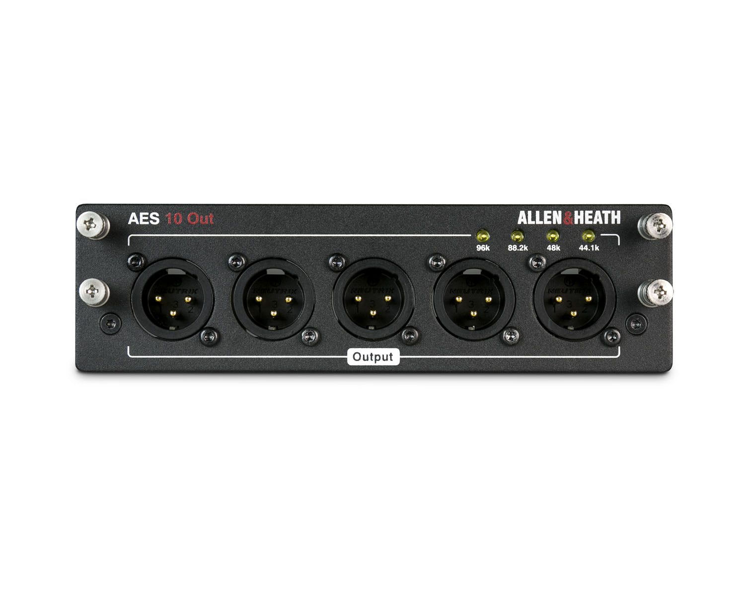 Allen & Heath M-DL-AES6I4O-A AES3 Audio Digital I/O Card for dLive (6 In / 4 Out)