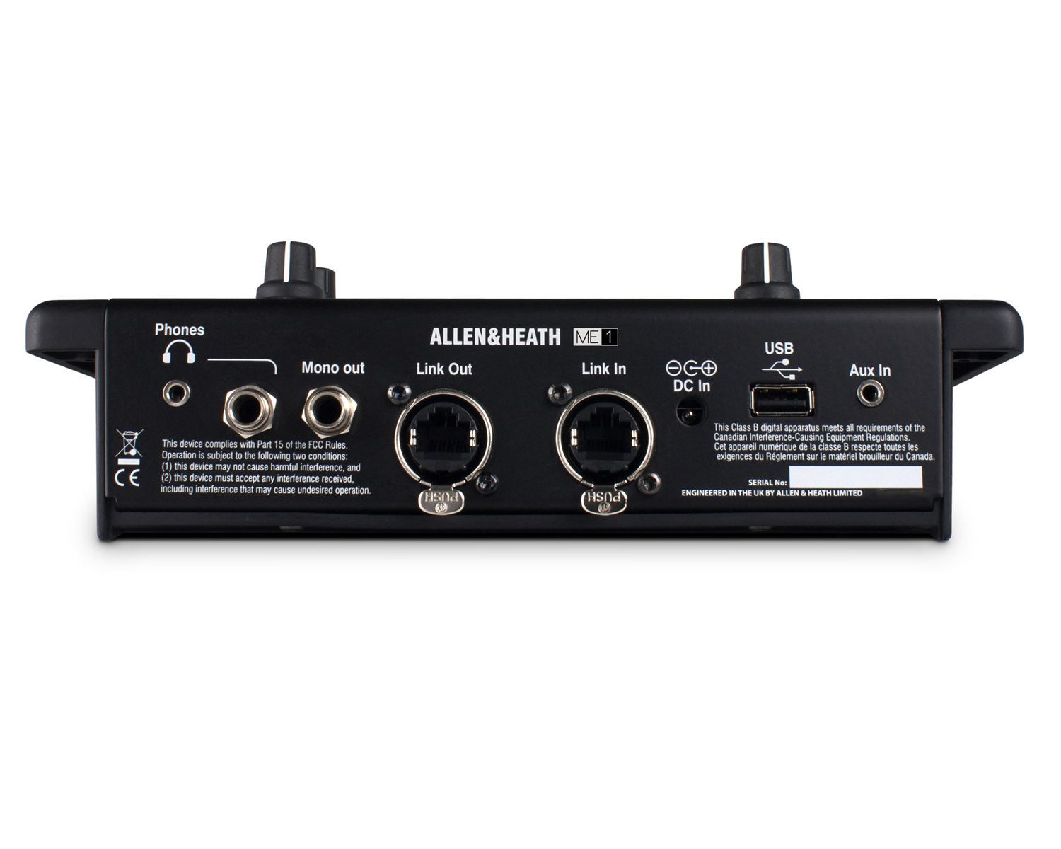 Allen & Heath ME1 Personal Monitoring System for SQ / QU / GLD / iLive