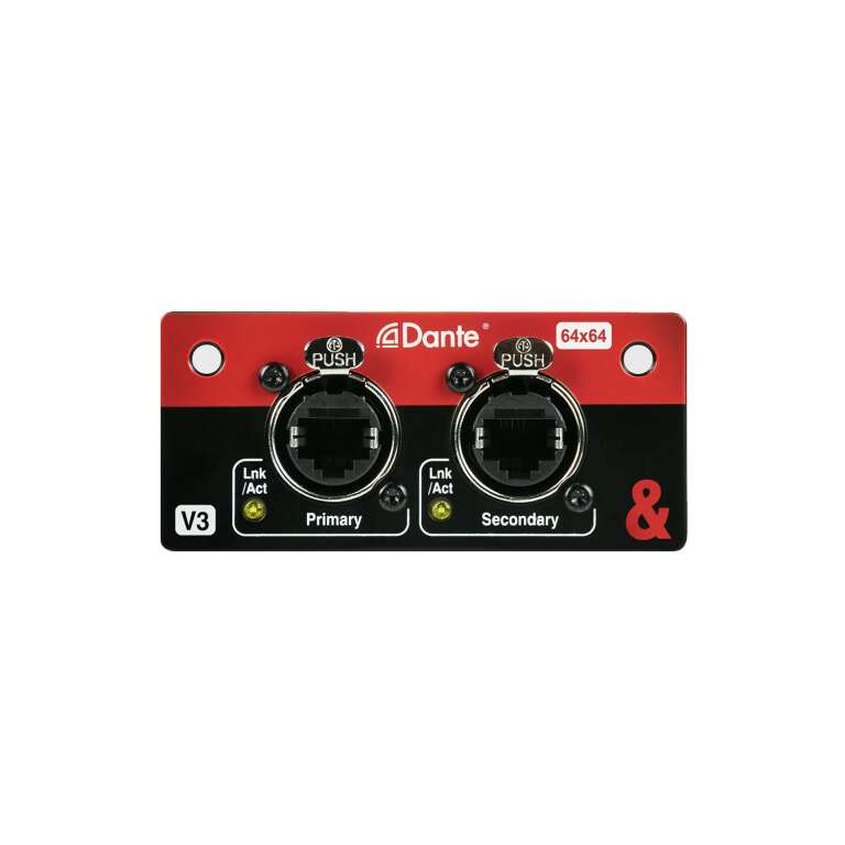 Allen & Heath SQ Dante V3 64×64 Dante Module for SQ Series and AHM-64 Mixers