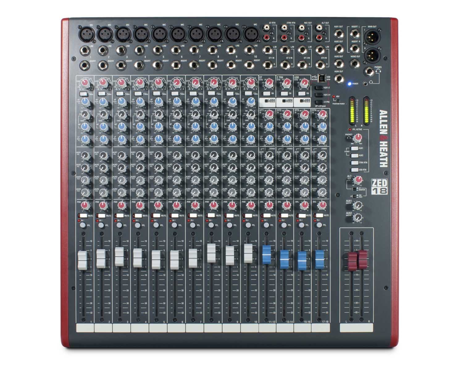 Allen & Heath ZED-18 Analogue Mixer