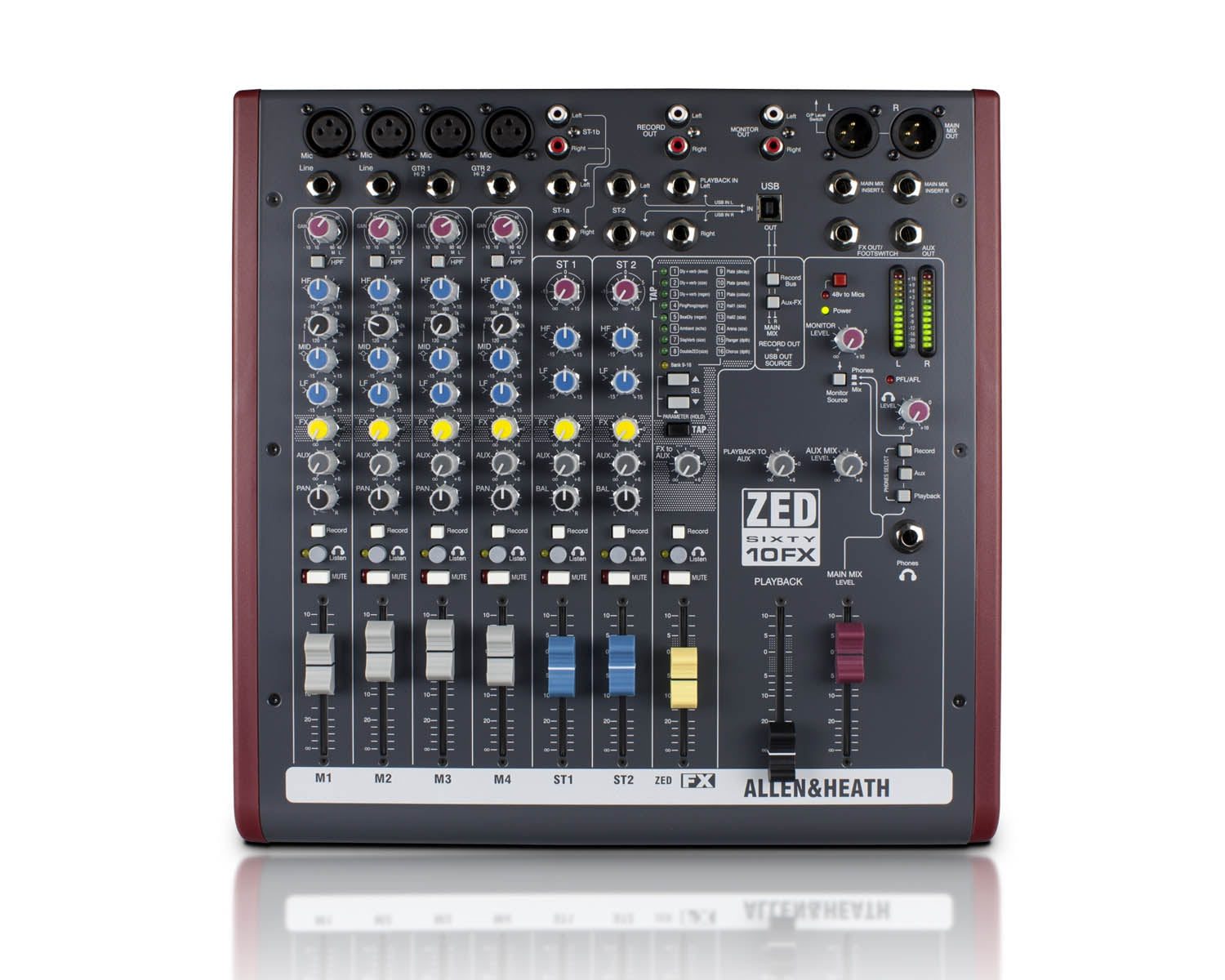 Allen & Heath ZED60-10FX Analogue Mixer