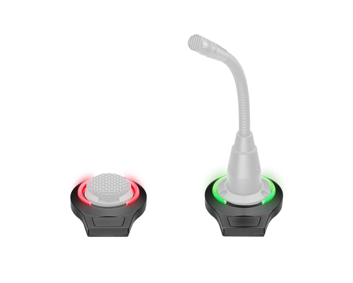 Audio Technica AT8656/LED Flush Mount Mic Adaptor with Touch Switch