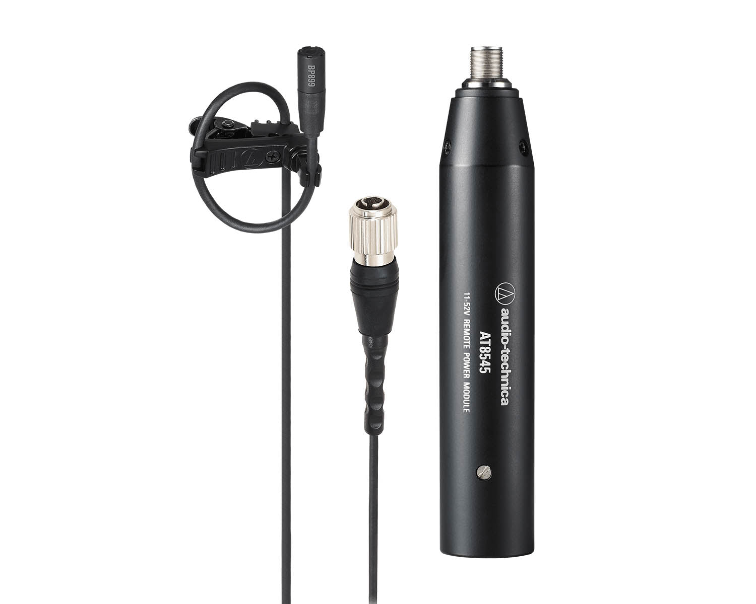 Audio Technica BP899 Subminiature Lavalier Microphone with Power Module