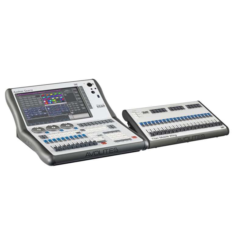 Avolites Quartz Console & Titan Mobile Wing