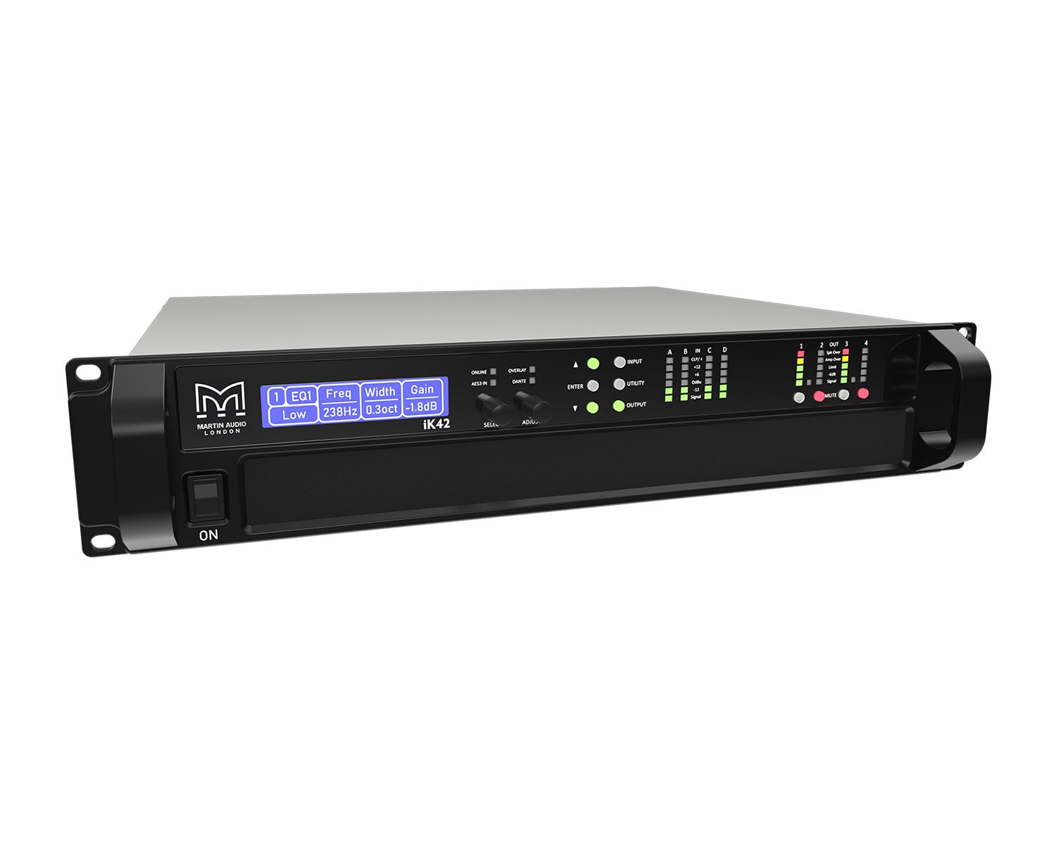 Martin Audio iKon iK42-DANTE Power Amplifier 4x3000W
