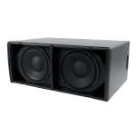 Martin Audio SX210 2×10″ Subwoofer 500W