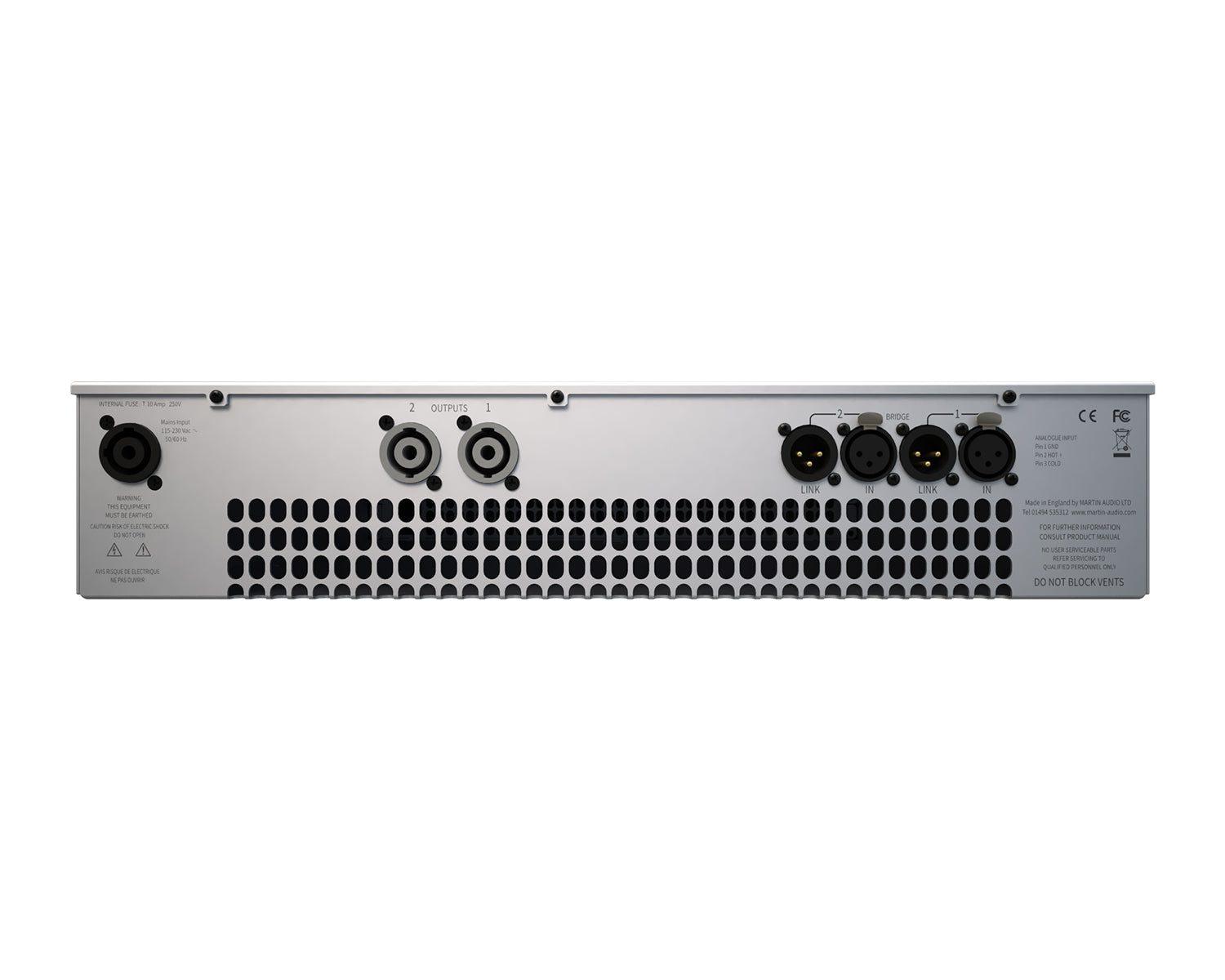 Martin Audio VIA2502 Power Amplifier