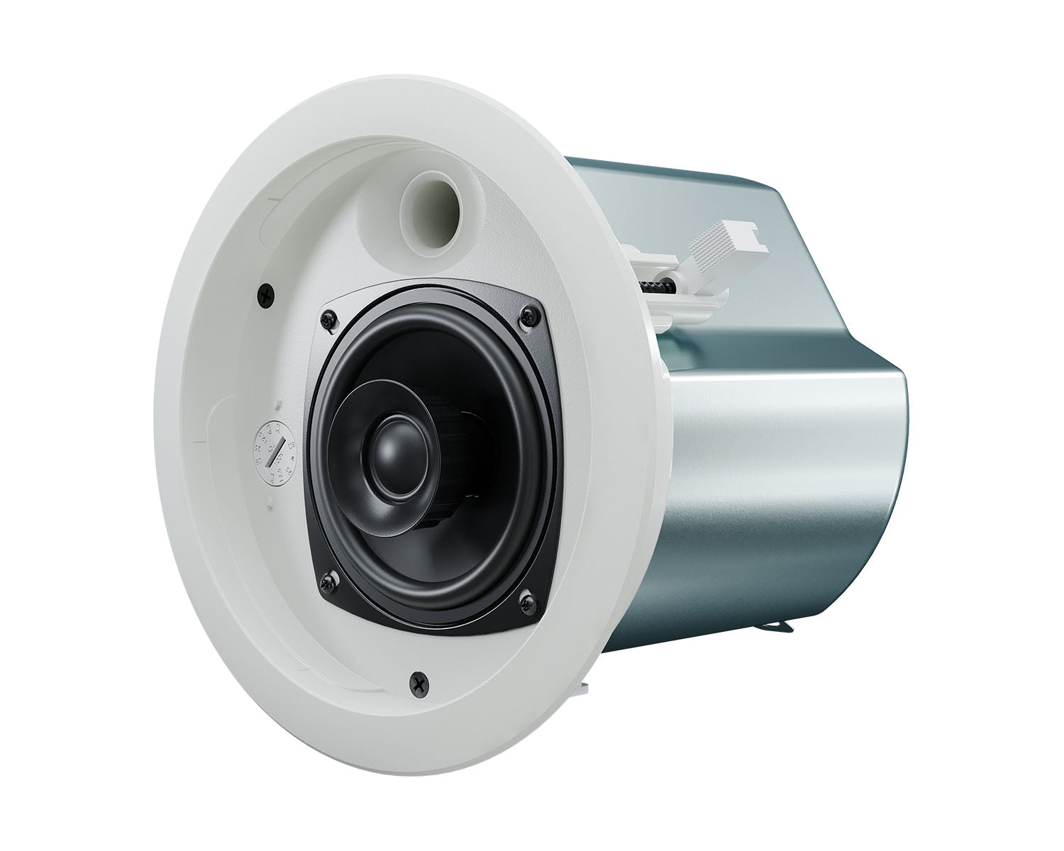 Optimal Audio Up 4 4″ Ceiling Speaker with Backcan 25W 100V White