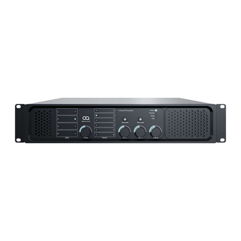 Optimal Audio Zone 4 Amplifier & Audio Controller