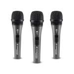 Sennheiser e835S 3-PACK Dynamic Cardioid Vocal Microphone