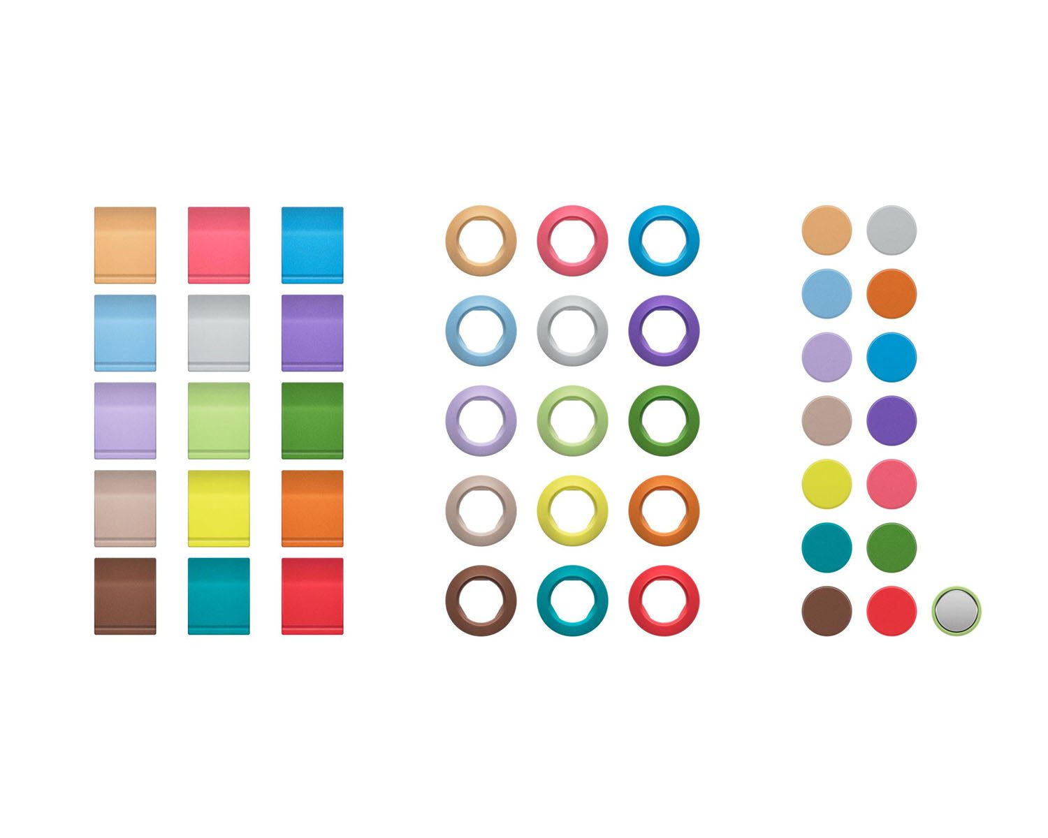 Sennheiser EW-D Colour Coding Set for ew Digital Wireless Microphone Systems
