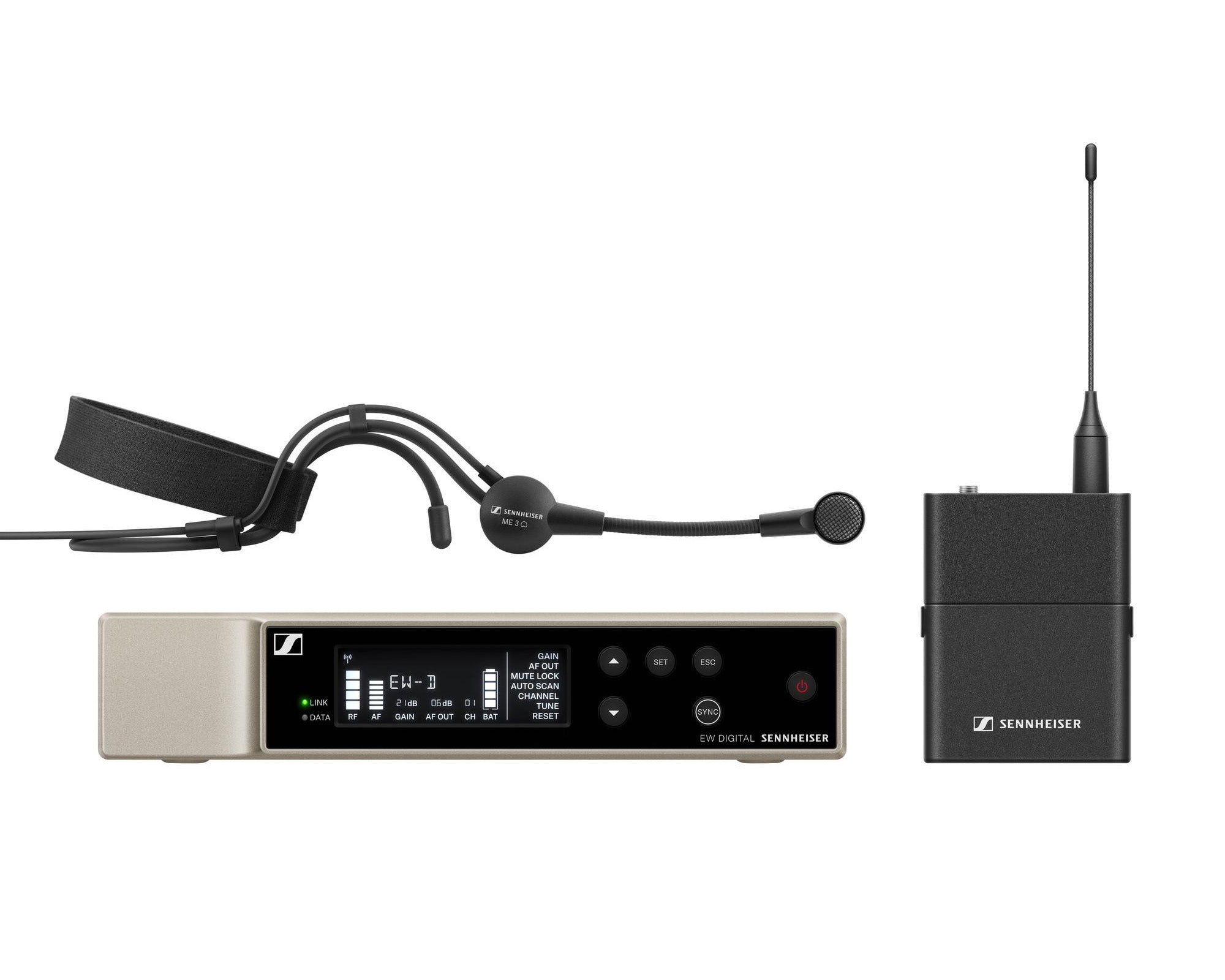SENEWDME338_Sennheiser_508713_Image_1.jpg Sennheiser EW-D ME3 (S1-7) Wireless Headset Set