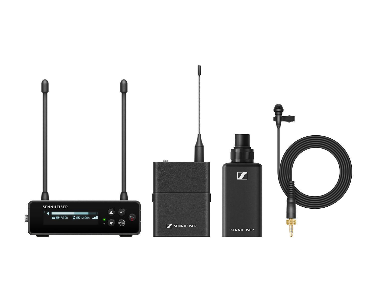 SENEWDPENG38_Sennheiser_700043_Image_1.jpg Sennheiser EW-DP ENG (S1-7) Portable Plug-On Set with ME2 Lavalier