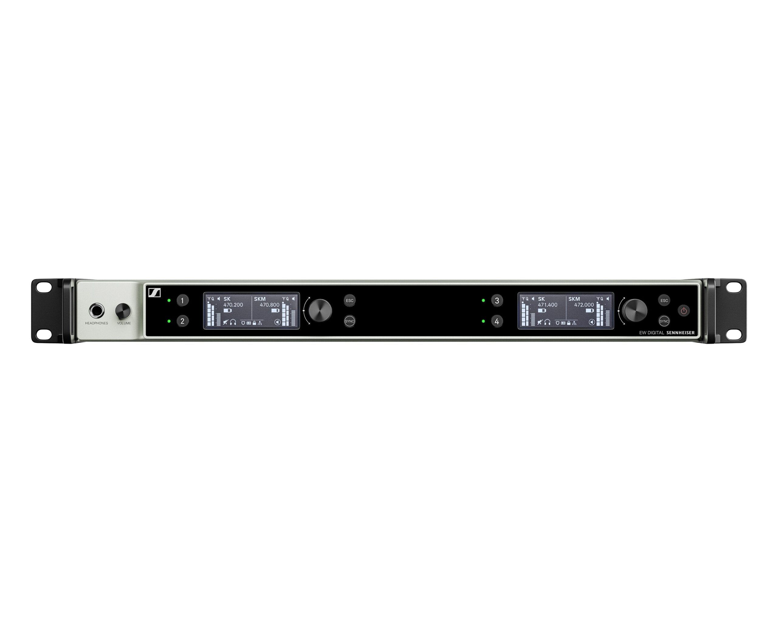 Sennheiser EW-DX EM4 Dante (S1-10) 4-Channel Wireless Receiver