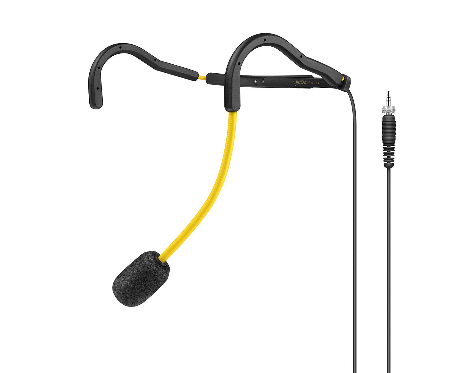 Sennheiser HT 747 Supercardioid Sweat-Resistant Fitness Headset Microphone Yellow