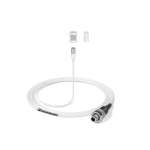 Sennheiser MKE1-4-1 Omnidirectional Lavalier Microphone 3-Pin SE White