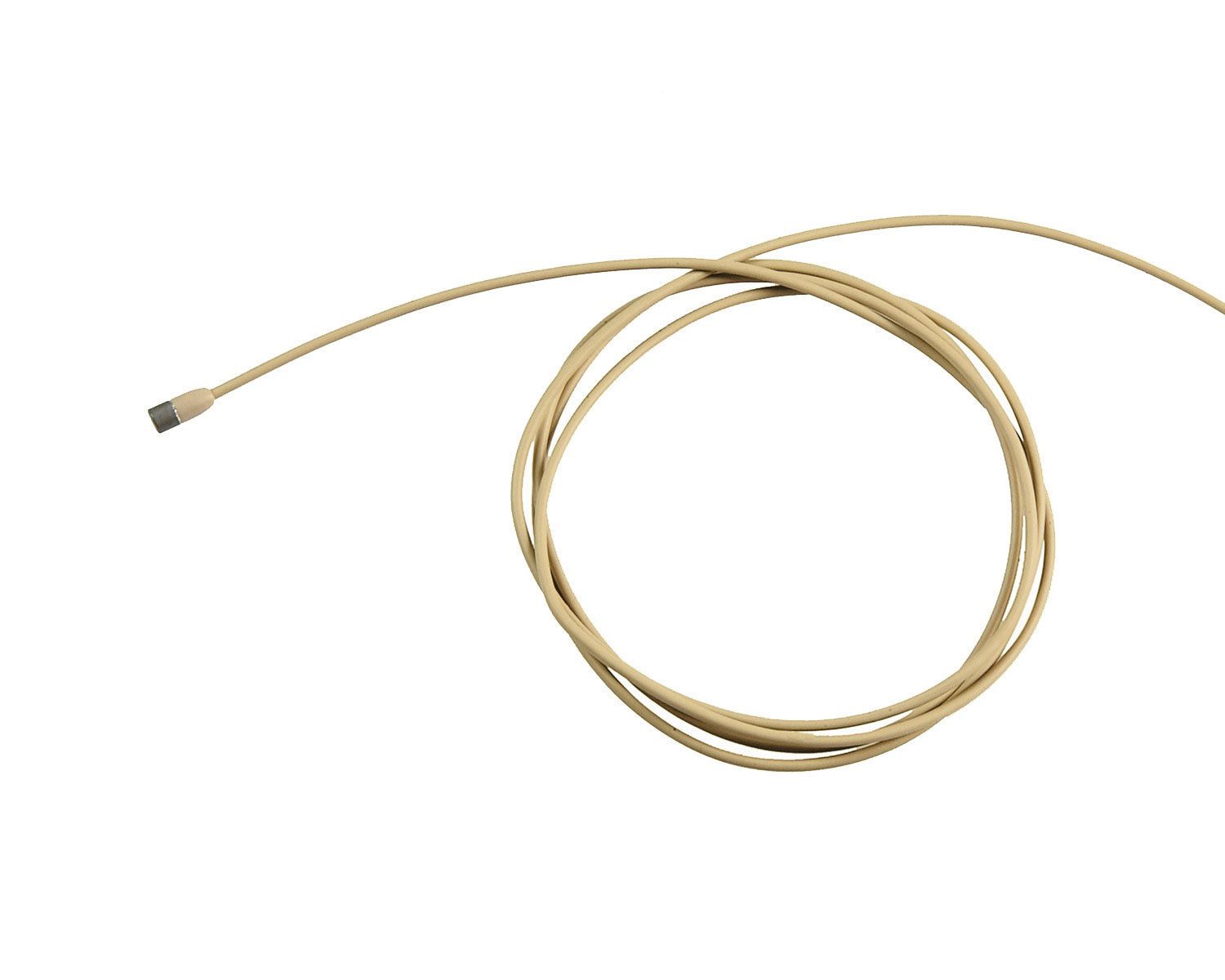 Sennheiser MKE2-4-3-Gold-C Sub-Miniature Tie Microphone 3pin Coax Beige