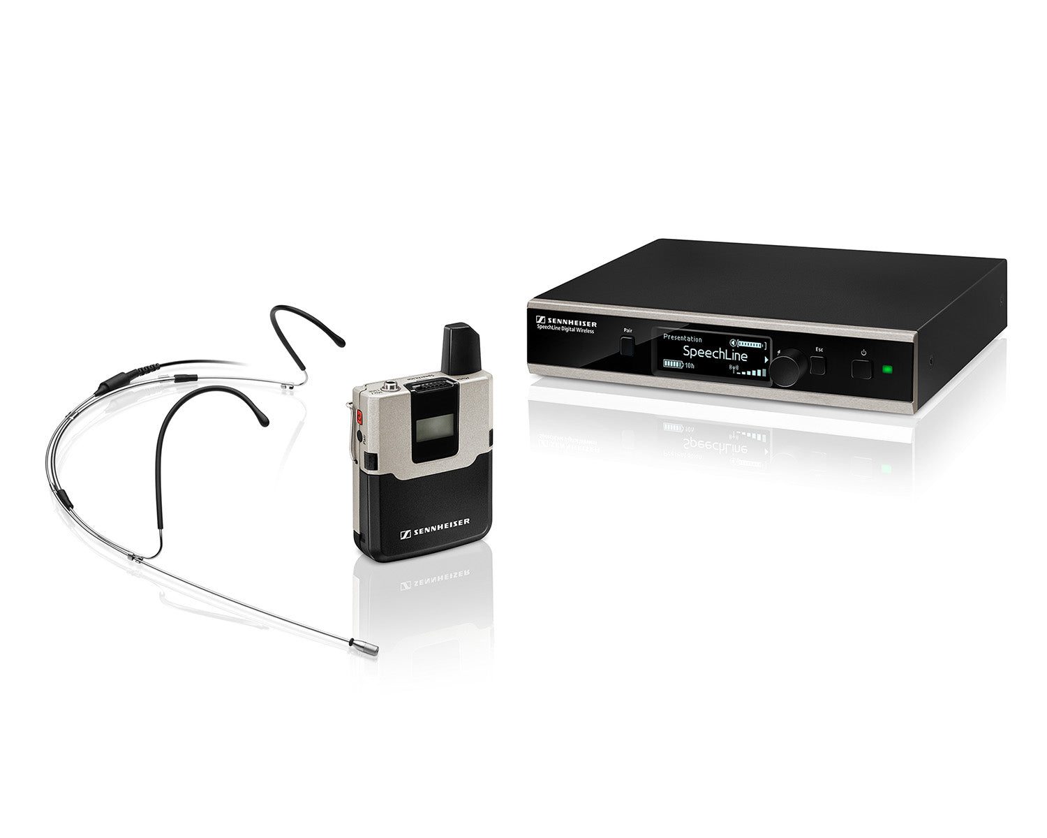 Sennheiser SpeechLine SL Headmic DW-3 (1.9 GHz) Wireless Headset Set with Omnidirectional Headmic