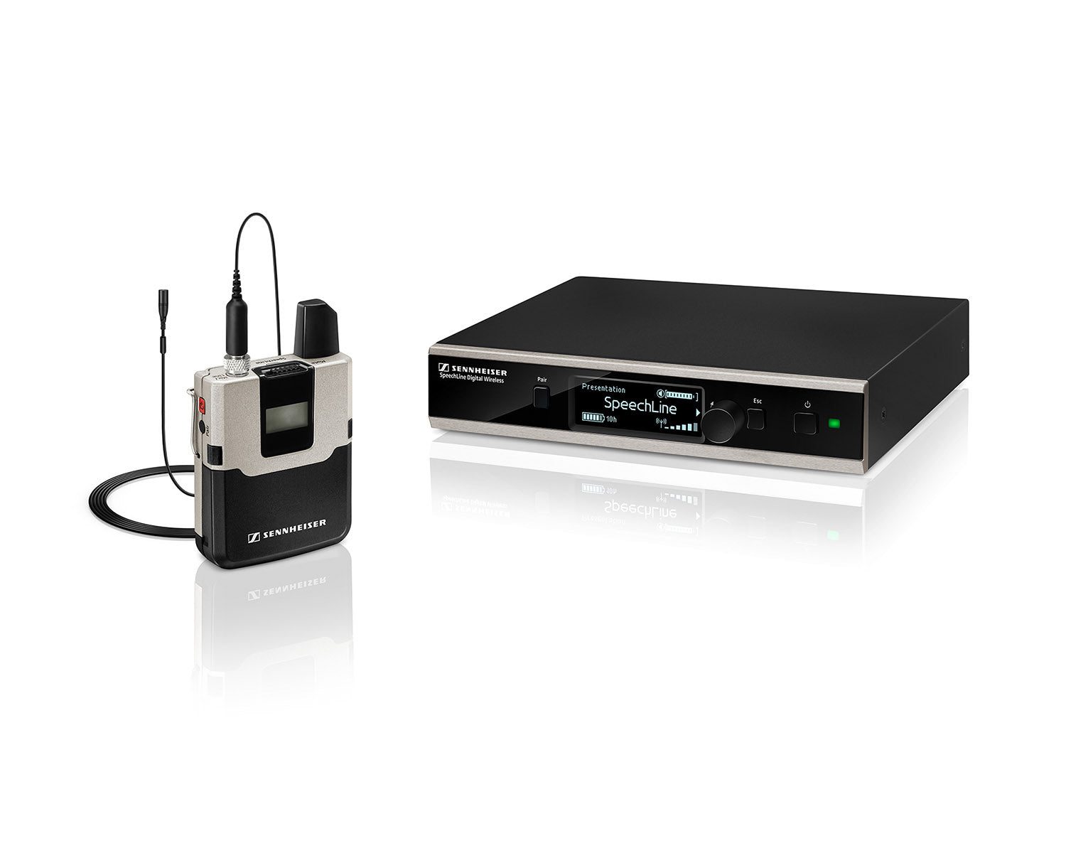 Sennheiser SpeechLine SL Lavalier DW-3 (1.9 GHz) Wireless Lavalier Set with MKE1 Omnidirectional Lapel