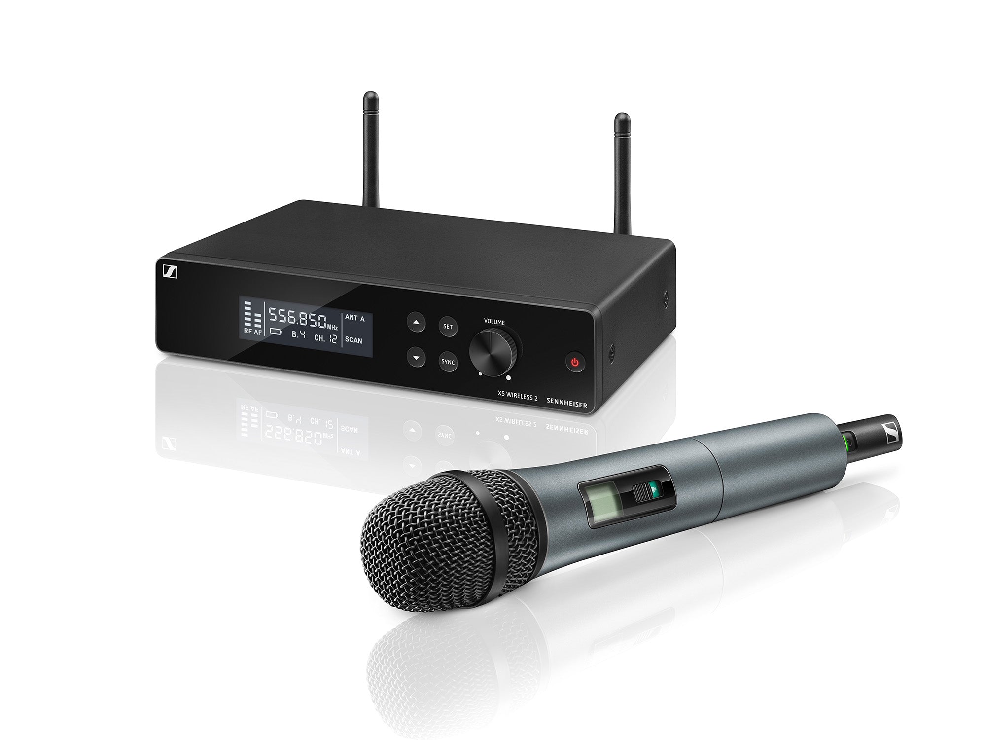 Sennheiser XSW2 (GB) Wireless Handheld Set with e835 Capsule