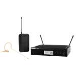 Shure BLX14R/MX53 (K3E) Wireless Headworn System with MX153 Earset Microphone (Rack Mount)