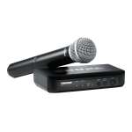 Shure BLX24/PG58 (K3E) Wireless Vocal System with PG58 Cardioid Dynamic Vocal Microphone