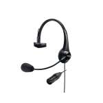 Shure BRH31M-NXLR4M Single-Sided Broadcast Headset 4-Pin XLR Male