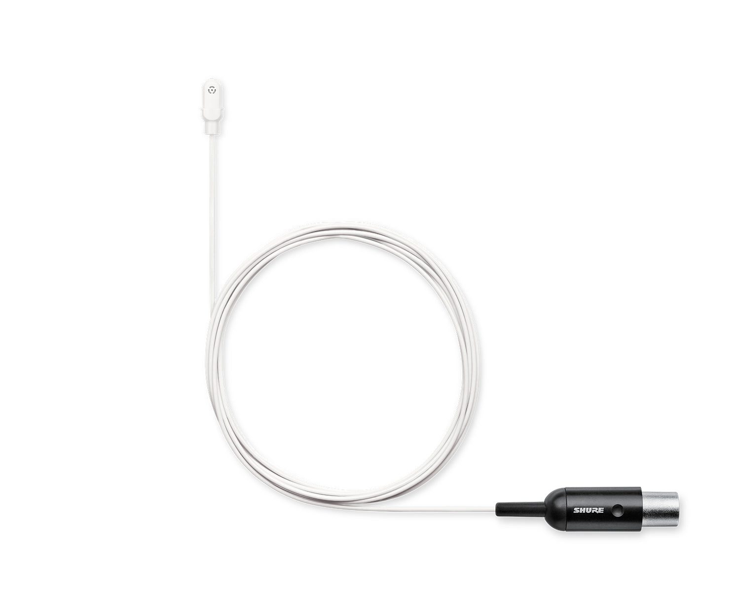 Shure DL4W/O-MTQG-A DuraPlex DL4 Omni Lavalier Mic MTQG White