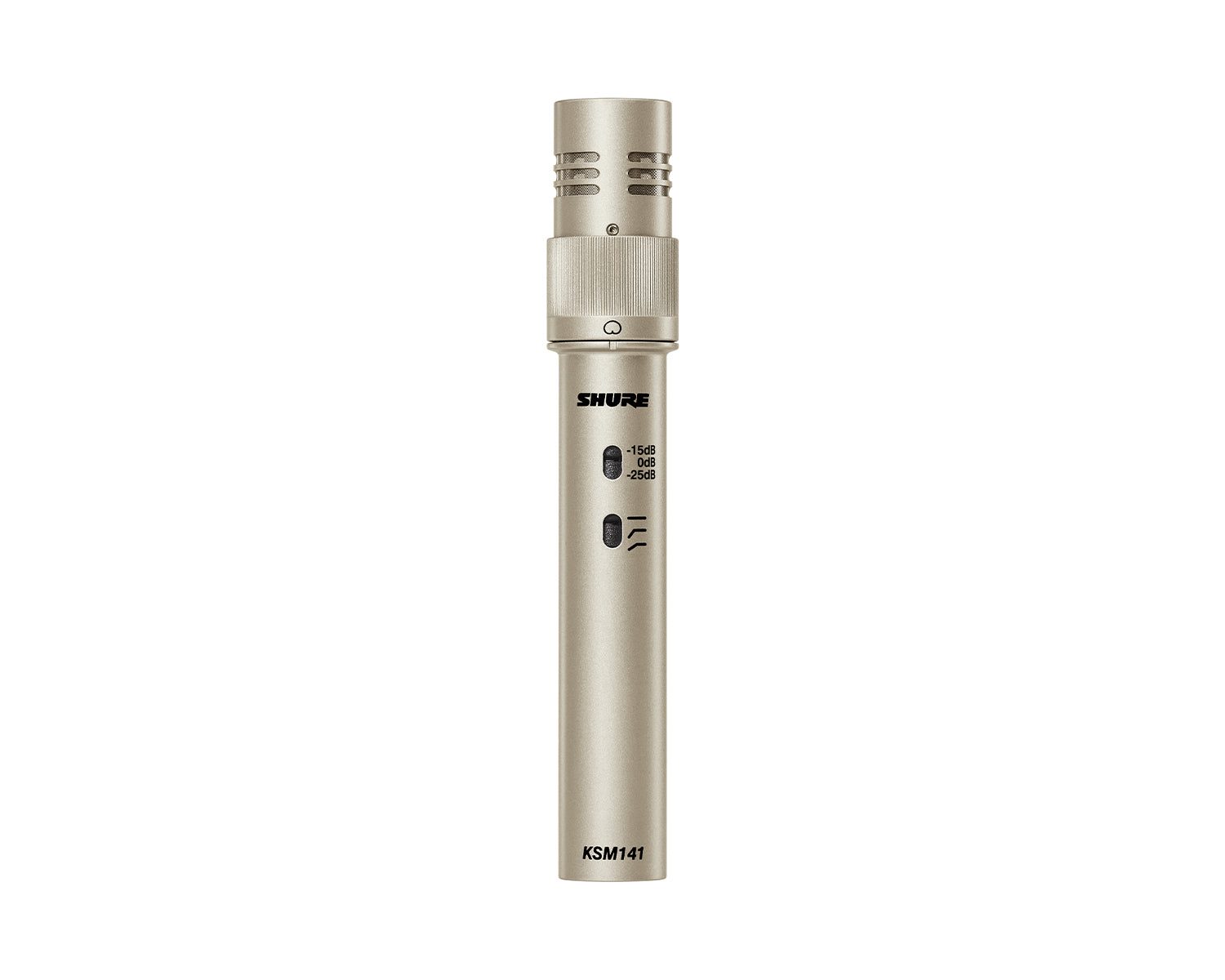 Shure KSM141/SL Cardioid/Omnidirectional Condenser Instrument Mic