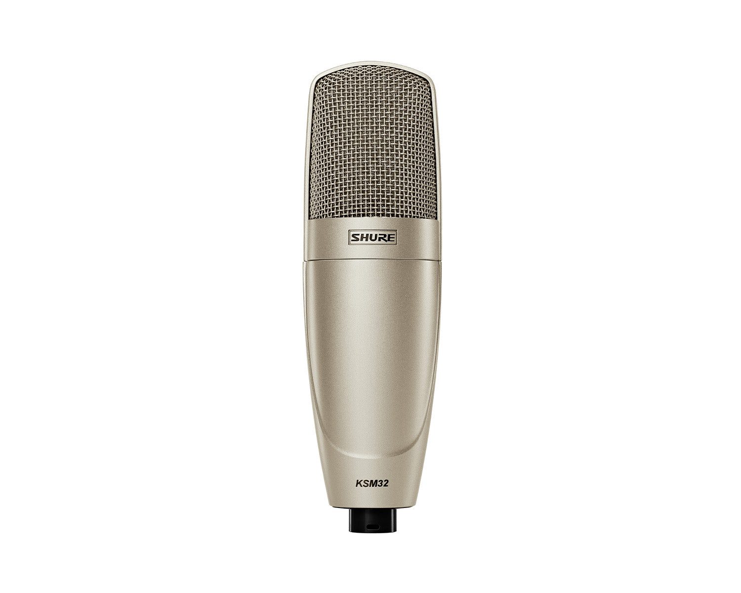 Shure KSM32/SL Cardioid Condenser Microphone with Shock Mount Champagne