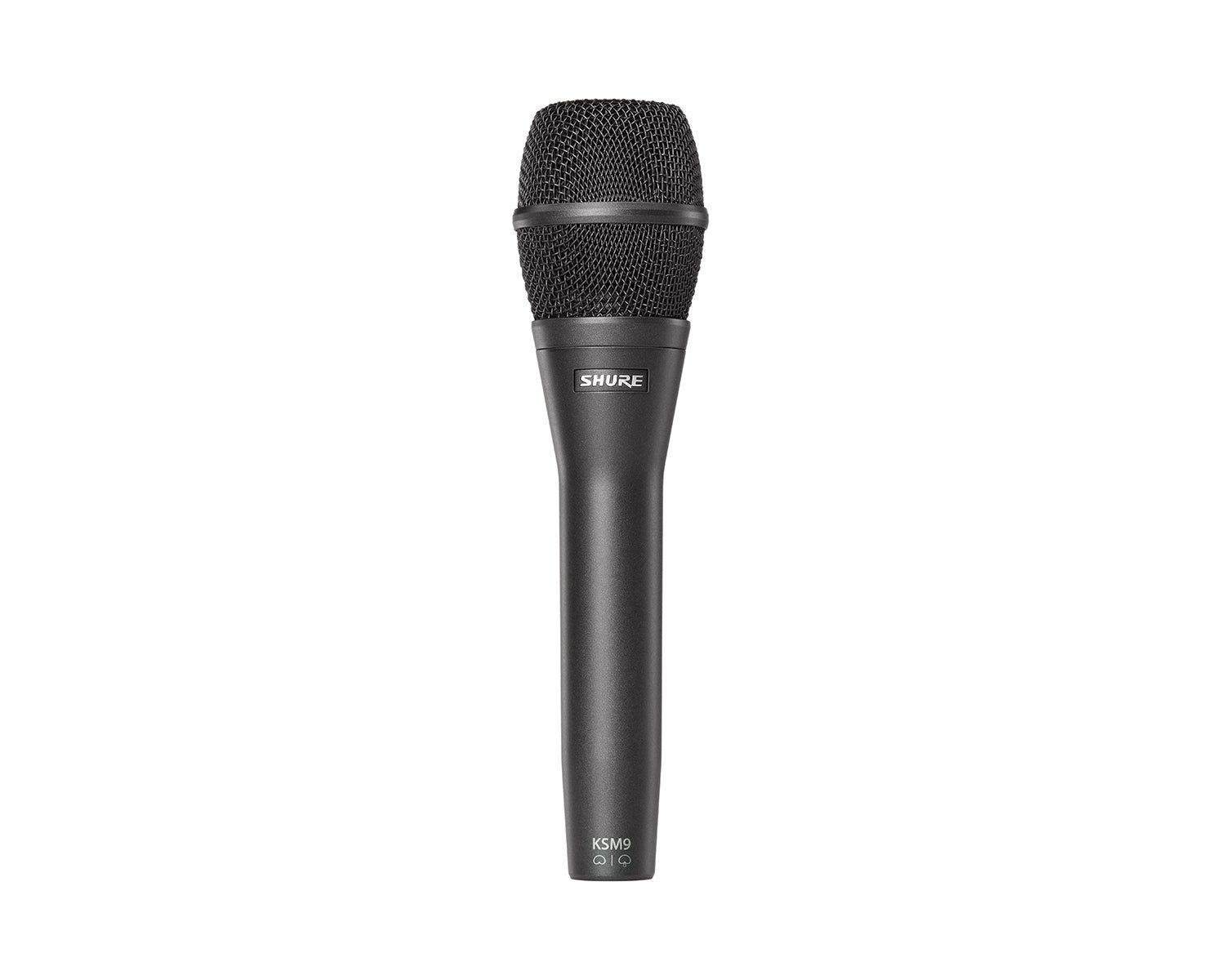 Shure KSM9/CG Cardioid/Supercardioid Condenser Microphone Charcoal