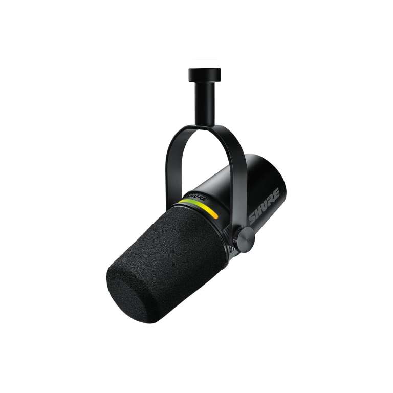 Shure MV7+ Dynamic Podcast LED Microphone