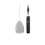 Shure MX391W-A/O Microflex Omnidirectional Boundary Microphone XLR (White)