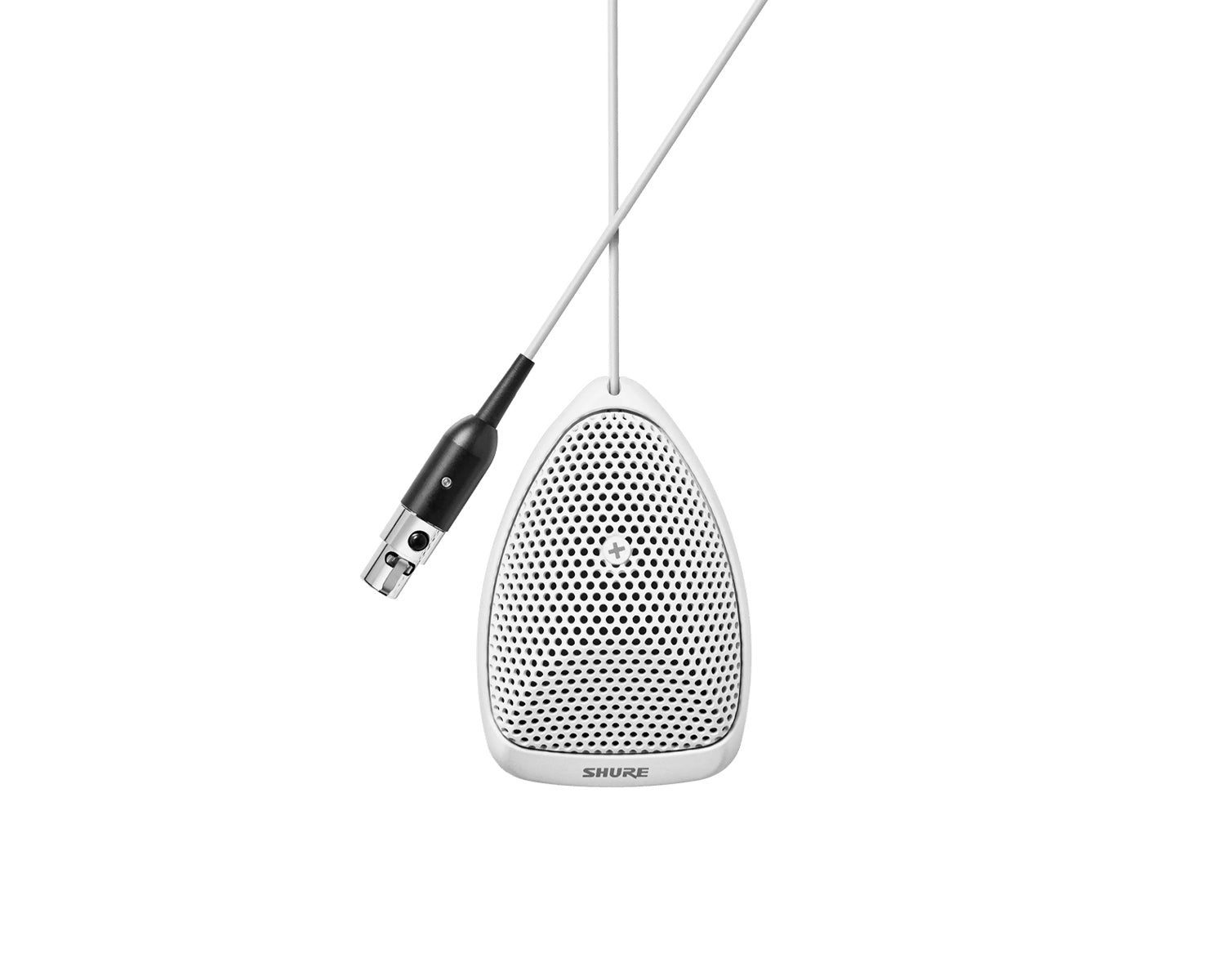 Shure MX391W-A/O Microflex Omnidirectional Boundary Microphone XLR (White)