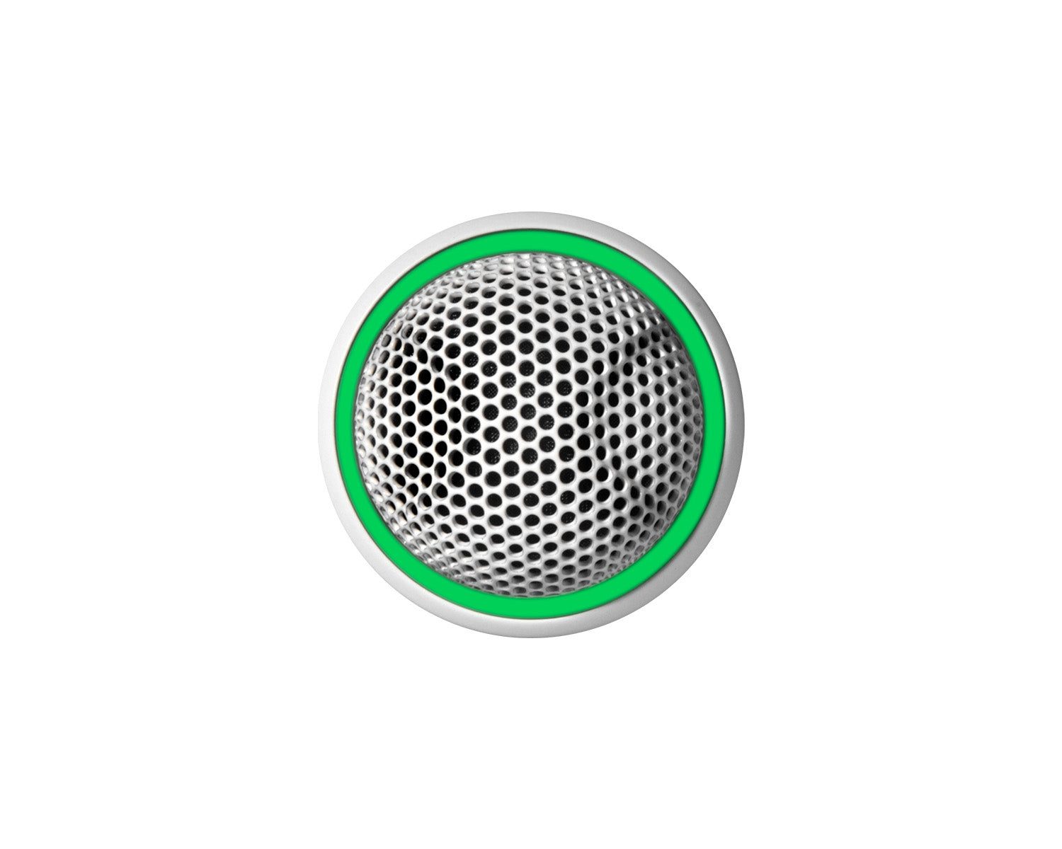 Shure MX395W/BI-LED Microflex Bidirectional Button Boundary Mic+LED (White)