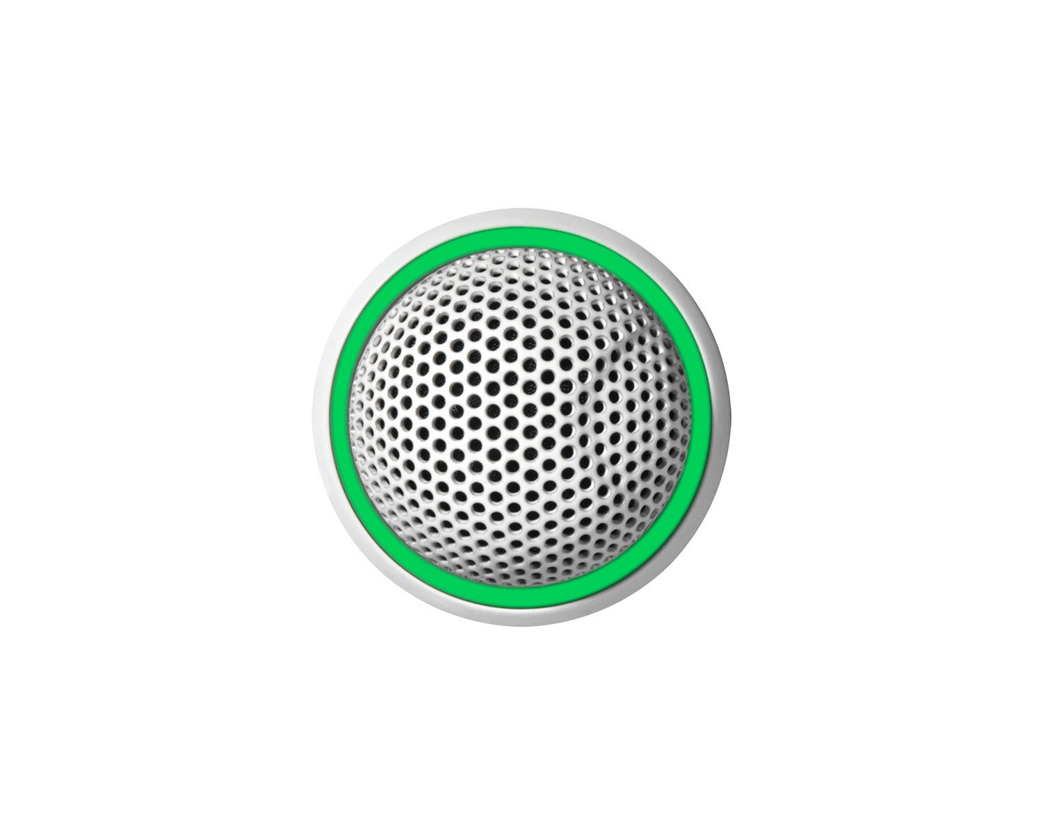 Shure MX395W/C-LED Microflex Cardioid Button Boundary Mic + LED White