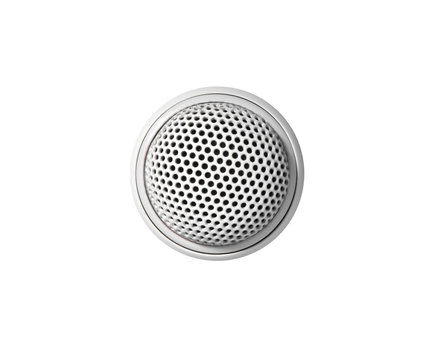 Shure MX395W/O Microflex Omnidirectional Button Boundary Microphone (White)