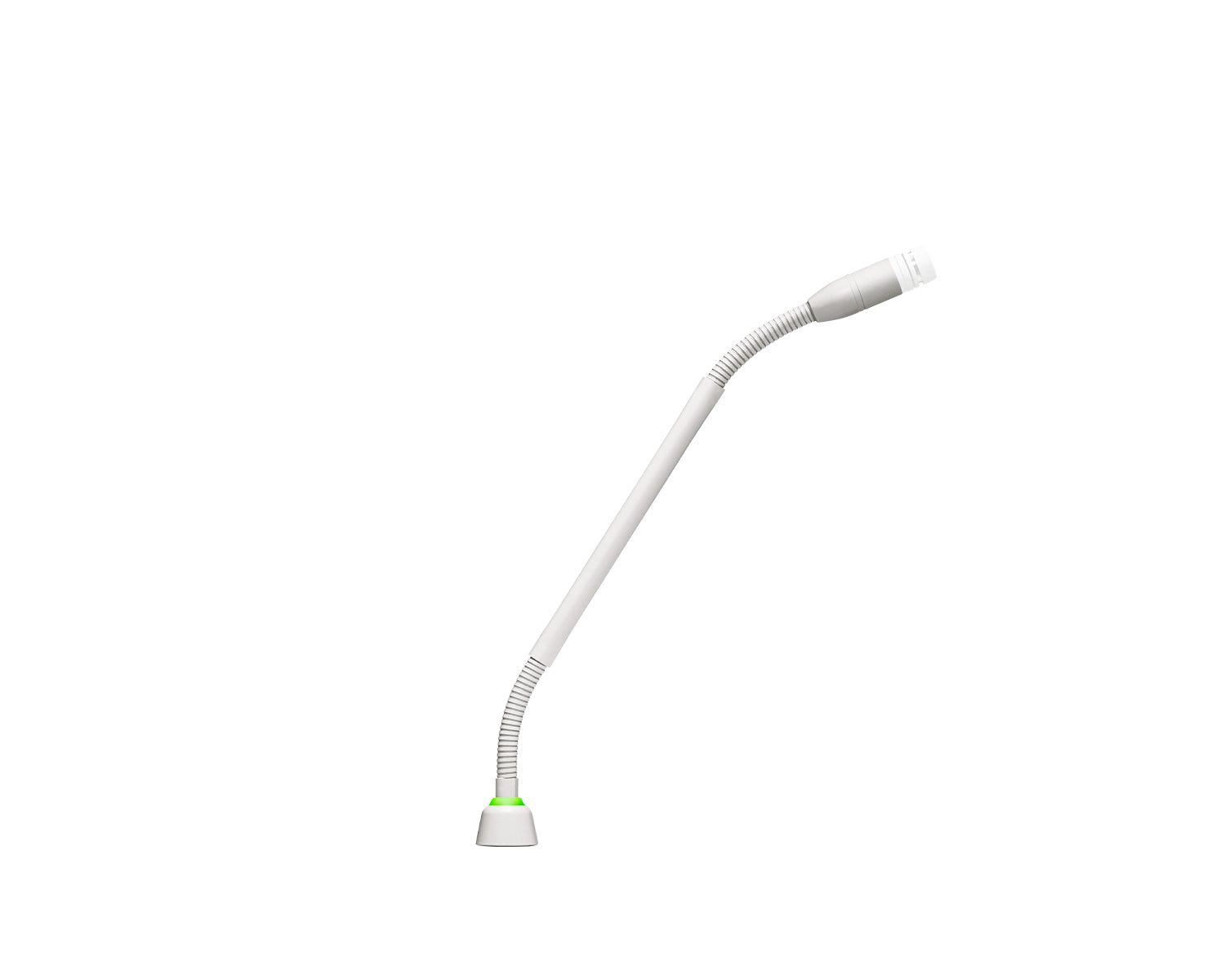 Shure MX410WLPDF/N Microflex 10″ DualFlex No Capsule Gooseneck Microphone (White)