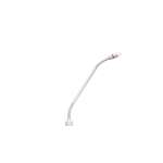 Shure MX410WRLPDF/N Microflex 10″ DualFlex No Capsule Gooseneck Microphone (White)