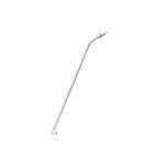 Shure MX415WRLP/N Microflex 15″ No Capsule Gooseneck Ring Microphone (White)