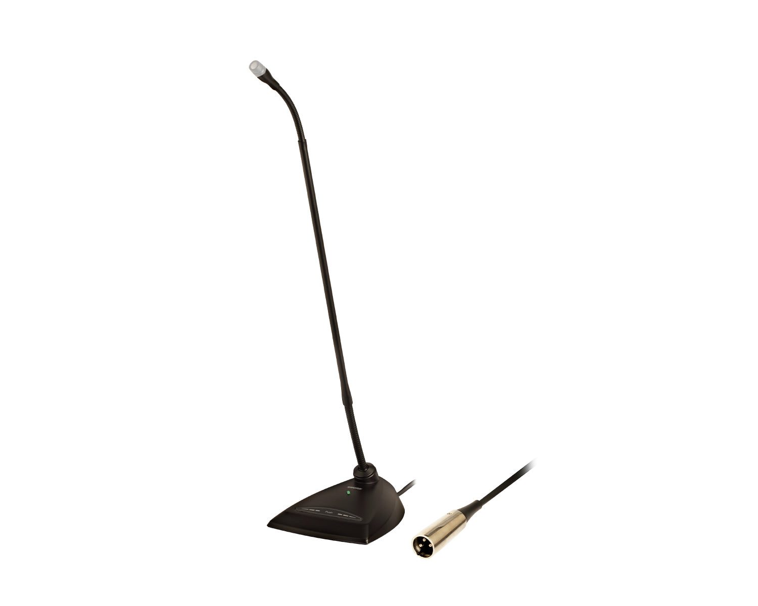 Shure MX418D/N Microflex 18″ No Capsule Gooseneck Desktop Microphone