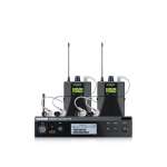 Shure PSM 300 P3TRA215TWP (K3E) Premium Dual Wireless IEM System with 2 x SE215 Earphones